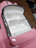 Vtg 1986 Expressive Designs Miami Pink Cadillac Convertible Cookie Jar 15" x 8"