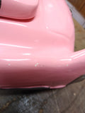 Vtg 1986 Expressive Designs Miami Pink Cadillac Convertible Cookie Jar 15" x 8"