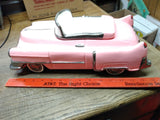 Vtg 1986 Expressive Designs Miami Pink Cadillac Convertible Cookie Jar 15" x 8"