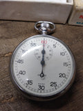 Vtg 2 Pc Stop Watch Parts Repair Restore Lot Galco 7j Sportcraft Swiss w/Box