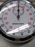 Vtg 2 Pc Stop Watch Parts Repair Restore Lot Galco 7j Sportcraft Swiss w/Box