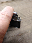 Vtg MCM 1960's Playboy Cigarette Lighter Black & Chrome with Bunny Logo Japan