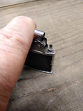 Vtg MCM 1960's Playboy Cigarette Lighter Black & Chrome with Bunny Logo Japan