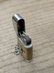 Vtg Little Billboard Blue Sunoco Custom Blending Mini Cigarette Lighter Japan