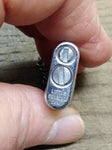 Vtg Little Billboard Blue Sunoco Custom Blending Mini Cigarette Lighter Japan