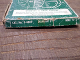Vtg Dunlap Groover & Dado Cutters Set with 5 Chippers 2 Outside Cutters w/Box