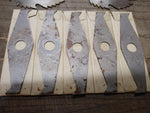 Vtg Dunlap Groover & Dado Cutters Set with 5 Chippers 2 Outside Cutters w/Box