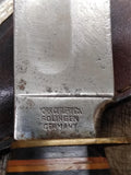 Vtg York Cutlery Solingen Germany 10" #646 Fixed Blade Hunting Knife w/Sheath!