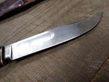 Vtg York Cutlery Solingen Germany 10" #646 Fixed Blade Hunting Knife w/Sheath!