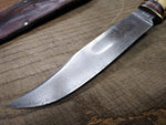 Vtg York Cutlery Solingen Germany 10" #646 Fixed Blade Hunting Knife w/Sheath!