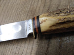 Vtg York Cutlery Solingen Germany 10" #646 Fixed Blade Hunting Knife w/Sheath!