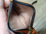 Firedog Pipe Tobacco Lined Pouch w/Quickie Smoking Pipe and Seating Zipper!