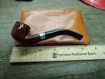 Firedog Pipe Tobacco Lined Pouch w/Quickie Smoking Pipe and Seating Zipper!