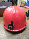 Vtg MSA Comfo Cap Miners Low Vein Red Bump Cap Hard Hat w/MSA Suspension Nice!