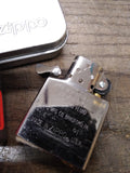 Vtg Unfired 2001 It's National Zippo Day Street Chrome Cigarette Lighter w/Box!
