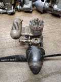 OS MAX 20 RC Airplane Gas Glow Plug Engine OS 702 Muffler Good Compression!