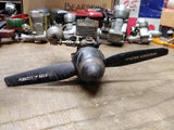 OS MAX 20 RC Airplane Gas Glow Plug Engine OS 702 Muffler Good Compression!