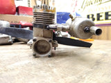 OS MAX 20 RC Airplane Gas Glow Plug Engine OS 702 Muffler Good Compression!