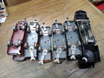 Vtg MARX Tin Locomotive Train Set Wind Up Motor 5 Cars w/Key Working Motor Bell!