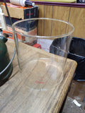 Vtg 1953 Coleman #220E 2 Mantel Gas Fuel Lantern Pyrex Globe Camping Fishing
