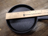 Unused Small 5 inch Cast Iron Pancake Egg Griddle Skillet Frying Pan Nice Shape!