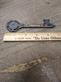 Vtg Souvenir of Cleveland Ohio Wall Thermometer 4 3/4 Inch Made In USA
