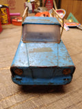 Vtg Tonka 1960's Stake Bed Pick Up Blue Dump Truck Pressed Steel Made In USA