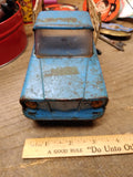 Vtg Tonka 1960's Stake Bed Pick Up Blue Dump Truck Pressed Steel Made In USA