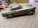 Vtg Banthrico Inc 1955 T Bird Metal Coin Bank 7.5 Inch Made In Chicago USA