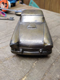 Vtg Banthrico Inc 1955 T Bird Metal Coin Bank 7.5 Inch Made In Chicago USA