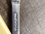 Vtg Durham Duplex Barbers Hair Shaper Open Comb Straight Razor Made In USA