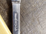 Vtg Durham Duplex Barbers Hair Shaper Open Comb Straight Razor Made In USA