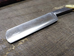Vtg Kut Ezy Straight Razor with Jimps Nice Scales w/Red Point Box Nice Shape!