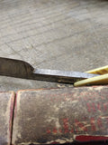 Vtg Kut Ezy Straight Razor with Jimps Nice Scales w/Red Point Box Nice Shape!