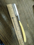 Vtg Kut Ezy Straight Razor with Jimps Nice Scales w/Red Point Box Nice Shape!