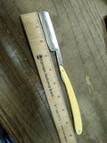 Vtg Kut Ezy Straight Razor with Jimps Nice Scales w/Red Point Box Nice Shape!
