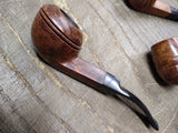 Vtg Custom Ranger Imported Briar Half Bent Smoking Tobacco Estate Pipe Nice!