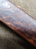 Vtg Custom Ranger Imported Briar Half Bent Smoking Tobacco Estate Pipe Nice!