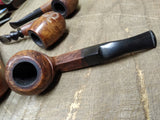 Vtg Custom Ranger Imported Briar Half Bent Smoking Tobacco Estate Pipe Nice!