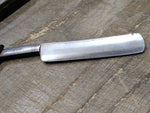 Vtg Moshy & Rahaim Napoleon #120 Straight Razor with Jimps Orig Box Nice Shape!