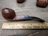 Vtg Custom Ranger Imported Briar Half Bent Smoking Tobacco Estate Pipe Nice!