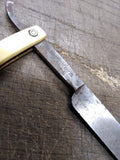 Vtg Union Cutlery Co Spike Straight Razor Olean New York USA w/Box Nice Shape!