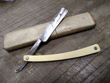 Vtg Union Cutlery Co Spike Straight Razor Olean New York USA w/Box Nice Shape!