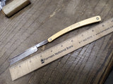 Vtg Union Cutlery Co Spike Straight Razor Olean New York USA w/Box Nice Shape!