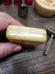 Vtg Ever Ready 3 Pc Travel Safety Razor Celluloid Case New York USA Nice Shape!