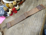 Vtg Antique Leather Barber Shop Straight Razor Sharpening Strop 16 inches
