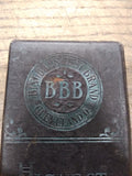 Vtg Antique BBB Binghams Best Brand Razor Hone Stone Original Box Great Shape!