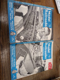 Vtg 11pc 1950's Model Railroader Magazine Lot 1950 51 53 55 56 Locomotive Trains