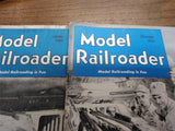 Vtg 11pc 1950's Model Railroader Magazine Lot 1950 51 53 55 56 Locomotive Trains