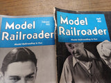 Vtg 11pc 1950's Model Railroader Magazine Lot 1950 51 53 55 56 Locomotive Trains